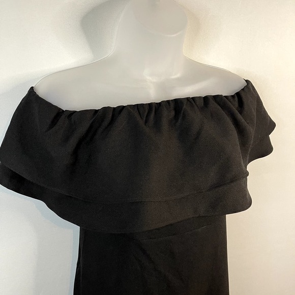 Banana Republic off the shoulder little black dress lbd | Midi Dress | Size 8 - Picture 3 of 7